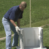 Postavení spodní druhé bočnice